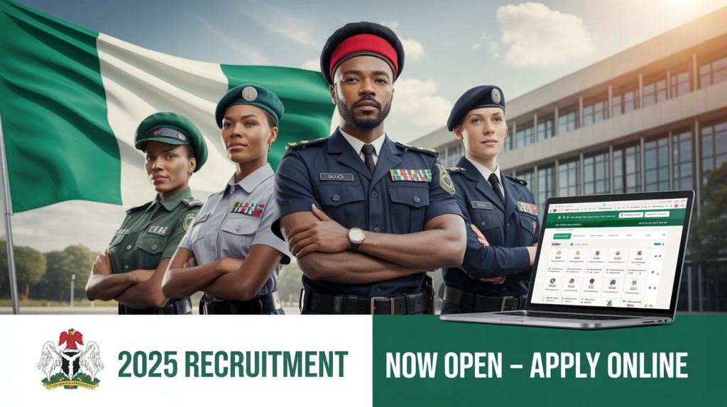 2025 NSCDC, Immigration, Fire, and Prisons Recruitment Begins June 26 – Apply Now