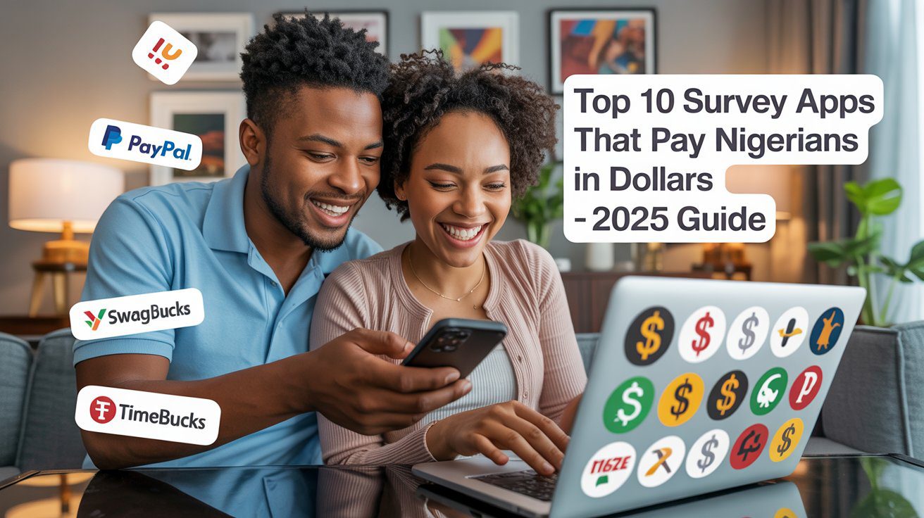 Top 10 Survey Apps That Pay Nigerians in Dollars (2025 Guide)