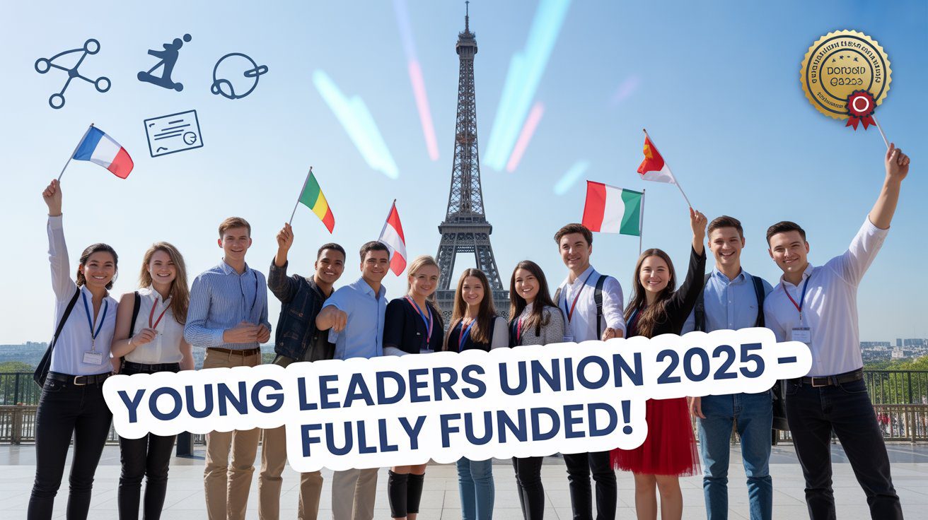 Young Leaders Union 2025 in Paris: Fully Funded Global Youth Summit Now Open for Applications