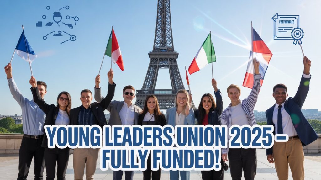 Young Leaders Union 2025 in Paris: Fully Funded Global Youth Summit Now Open for Applications