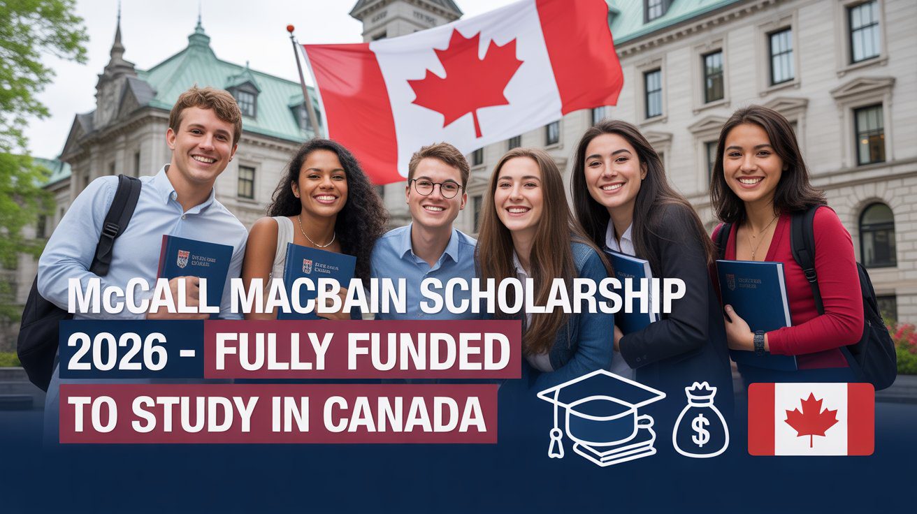 McCall MacBain Scholarship 2026 – Study in Canada Fully Funded