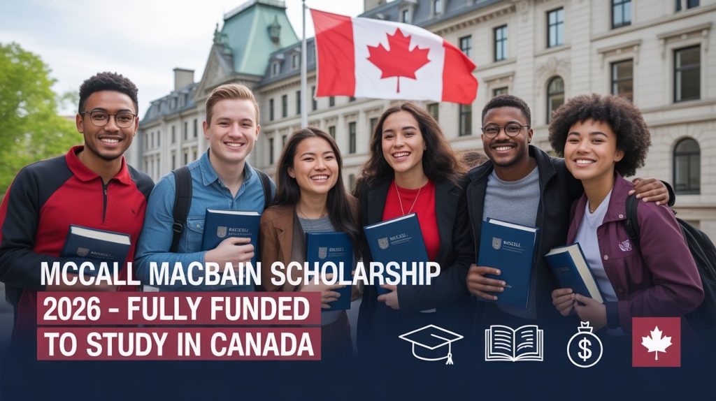 McCall MacBain Scholarship 2026 – Study in Canada Fully Funded