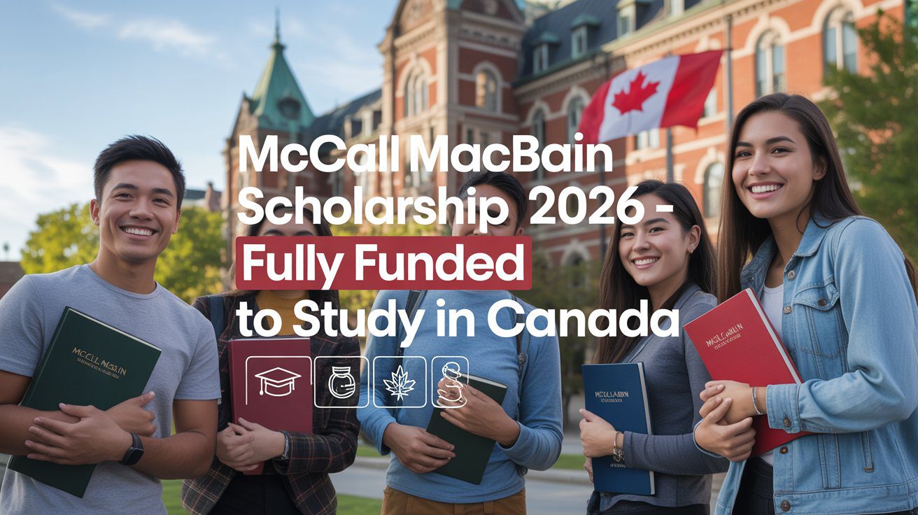 McCall MacBain Scholarship 2026 – Study in Canada Fully Funded